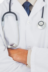 Doctor with stethoscope