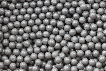 background from a large lead shot