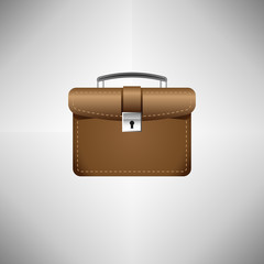 Aktentasche braun und grunge