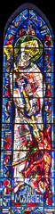 Religious stained-glass window