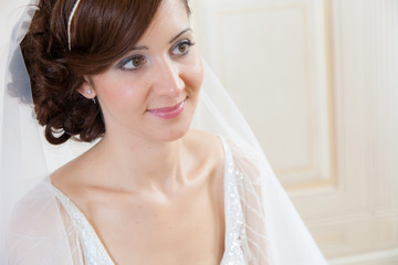 portrait bride