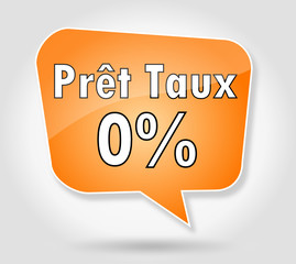 Bulle : Prêt taux 0