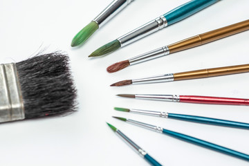 Fototapeta premium painting brushes