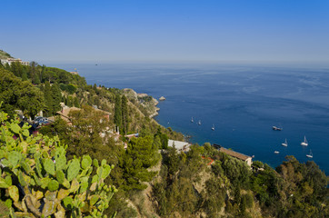 View from Taormina - Sicily