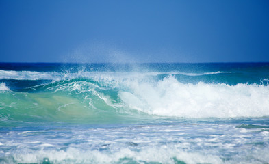 breaking waves