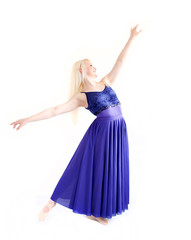 Naklejka premium ballet dancer