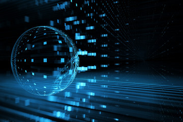 Abstract futuristic background