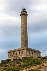 Obraz premium Cabo de Palos Lighthouse (1862) Cartagena, Spain