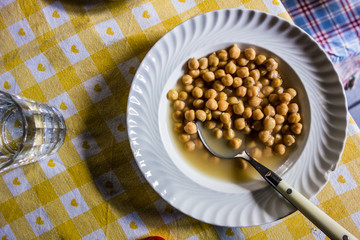 chickpeas dish
