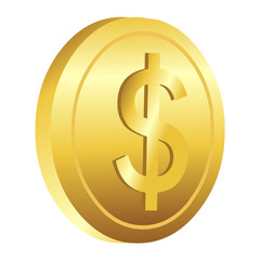 dollar gold coin