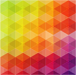 Geometric hipster retro background