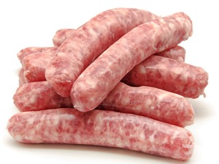 Salchichas crudas