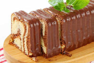 Marble pound cake