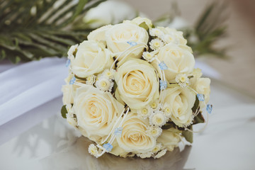 Beautiful wedding bouquet