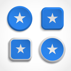 Somalia flag buttons