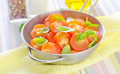 salad from tomato