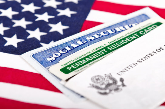 Social security and permanent resident card