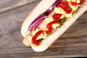 Tasty hot dogs 