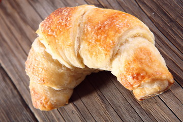 fresh croissants 