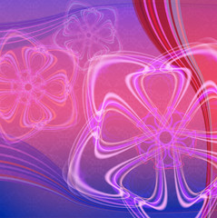 Abstract pink and violet vector background