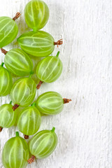 fresh gooseberries