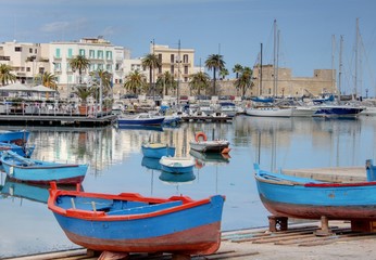 Obraz premium port de bari