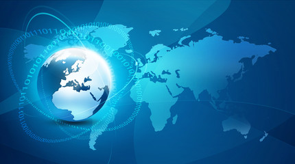 Fototapeta premium mondialisation