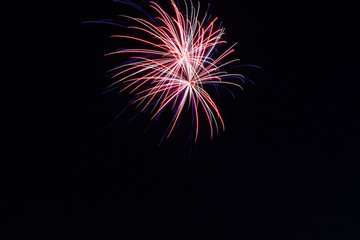 Fototapeta premium Feu d' artifice 6