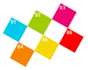 Diseño abstracto de colores para web, marketing, presentaciones