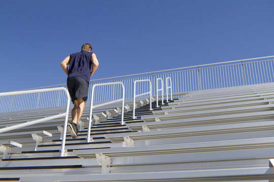 Young Man Working Out