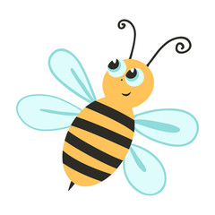 Illustration of a bee