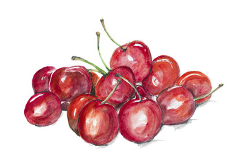 Magic ripe cherry