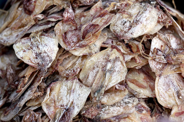 Dried squid.