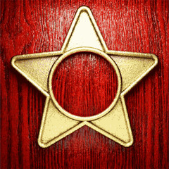 golden and wood background