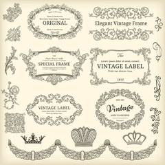 Set of design elements