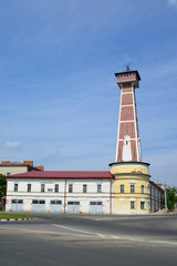 Rybinsk, Russia. Old fire tower