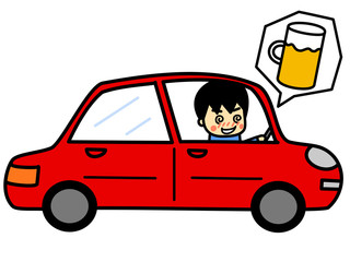 飲酒運転　男性