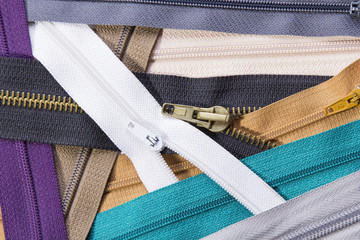 Colorful zippers © czarny_bez
