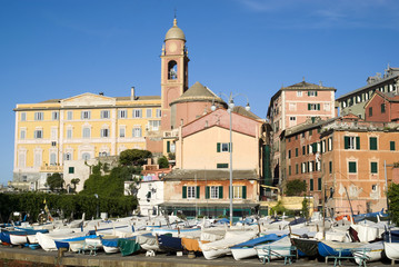 Fototapeta premium Nervi - Genoa, Italy
