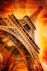 gravure tour Eiffel