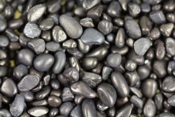 fond de cailloux noirs