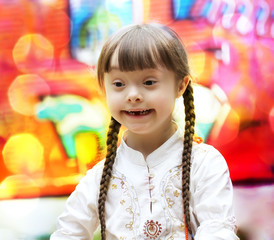 Portrait of beautiful young girl