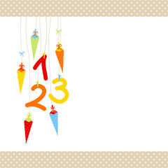 Schultüten & Zahlen 