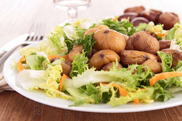 chestnut salad