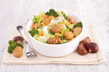 chestnut salad