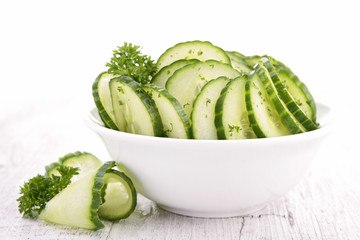 bowl of cucumber salad