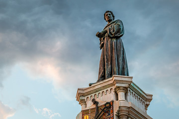 Poet Andrija Kacic-Miosic Monument in Makarska, Dalmatia, Croati