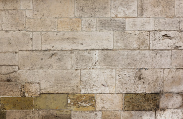 textuur van de oude stenen muur