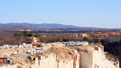 Marble quarry