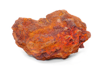 Iron ore - Hematite from Island of Elba, Italy.